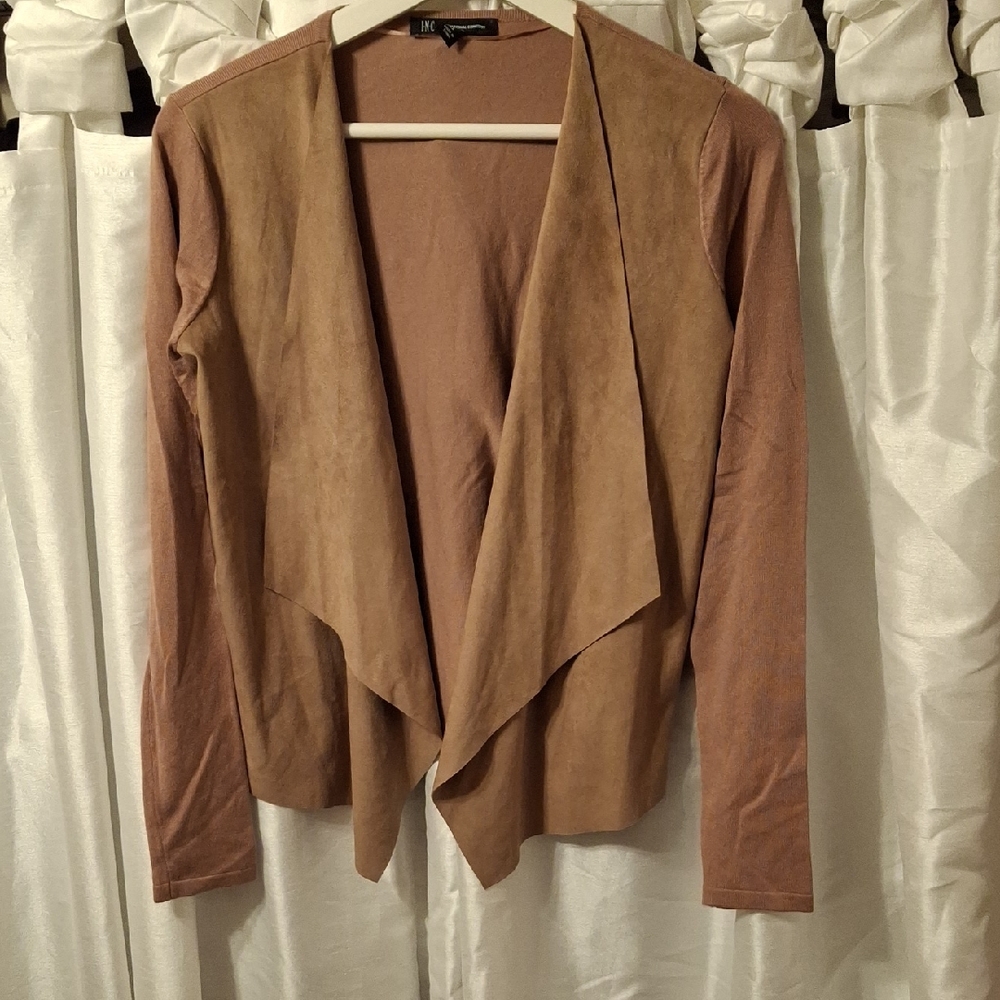 INC International Concepts Tan Cardigan XS